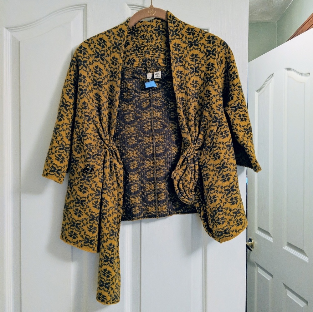 Anthropologie MOTH 100% wool cardigan S - Picture 3 of 7